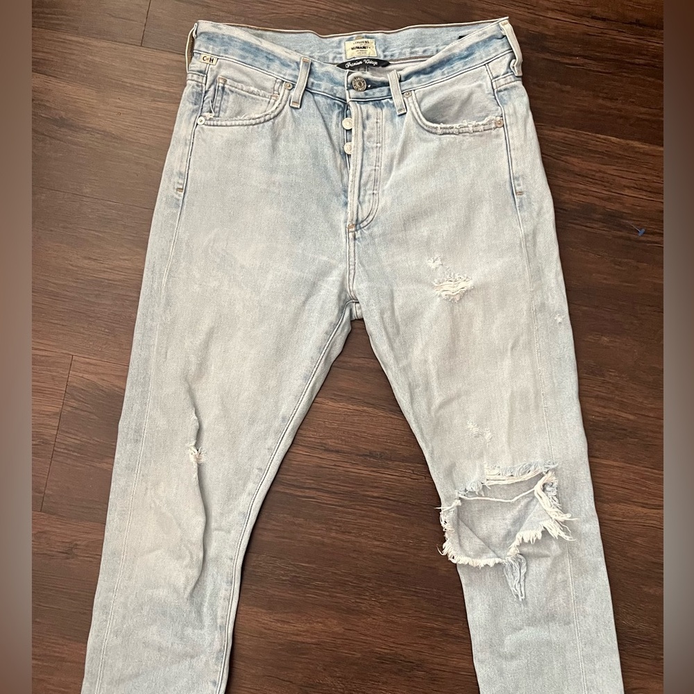 Citizens of Humanity Premium Vintage Corey Crop Jean in Backlight Womens Size 23